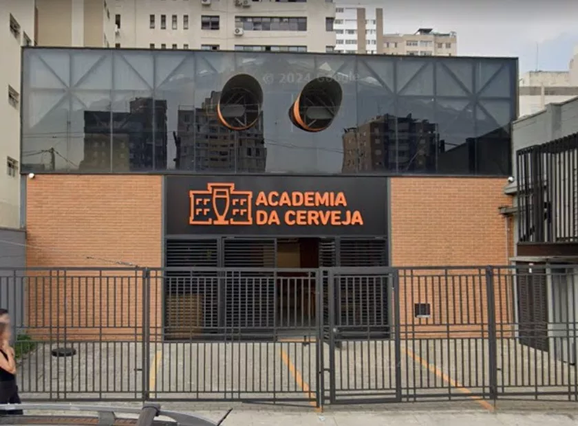 Fachada da academia da cerveja Fachada da academia da cerveja